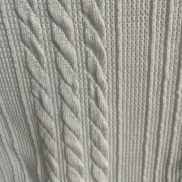 Zara White Short Sleeve Shirt, Large - Picture 3 of 4